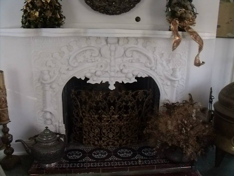Ornamental Plaster Fireplace Finished