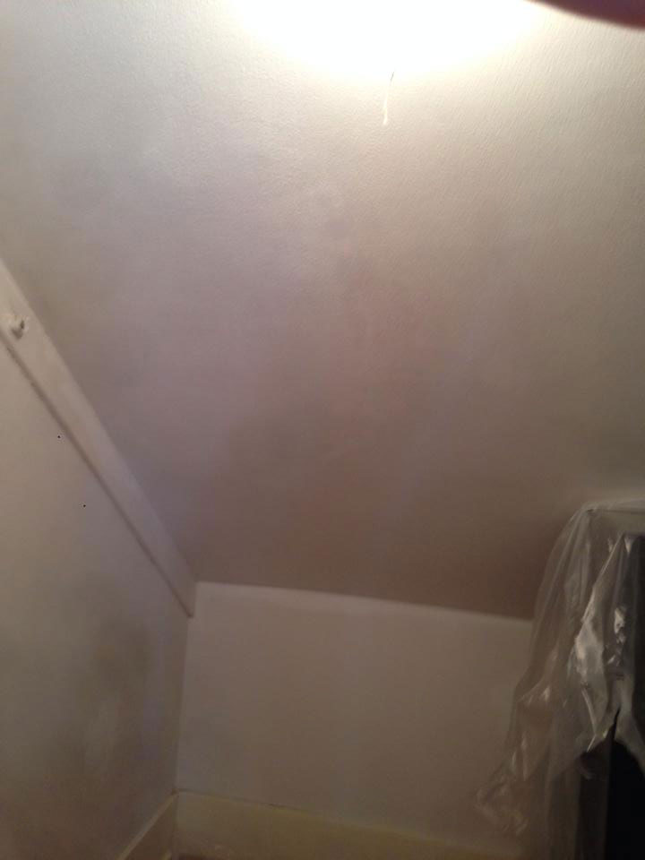 Plaster Patch Ceiling After Photo