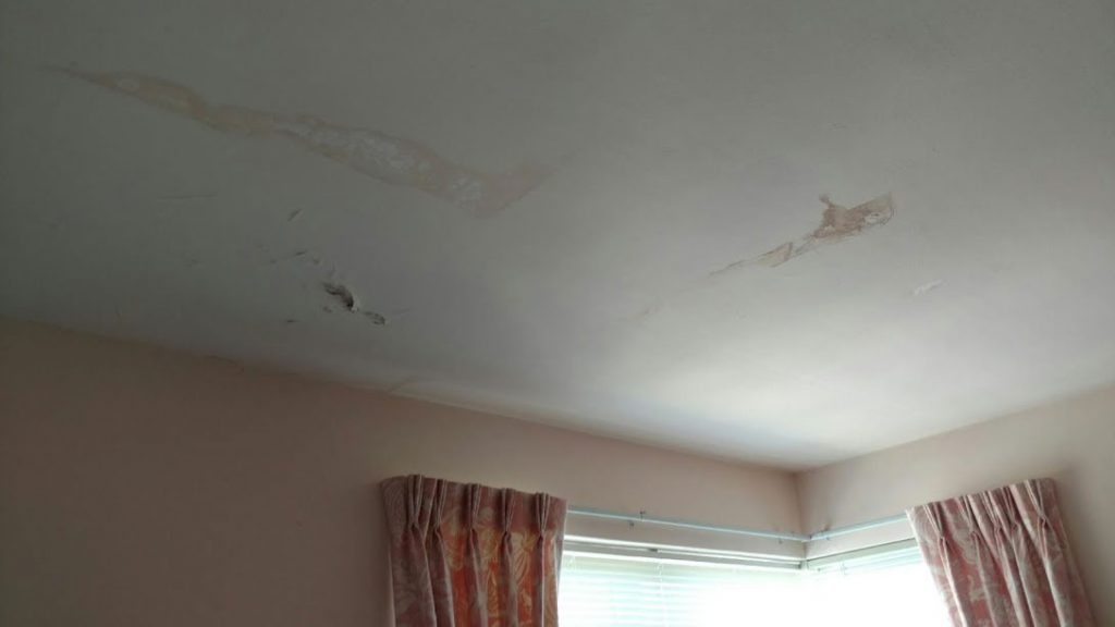 Water Damage Ceiling - House
