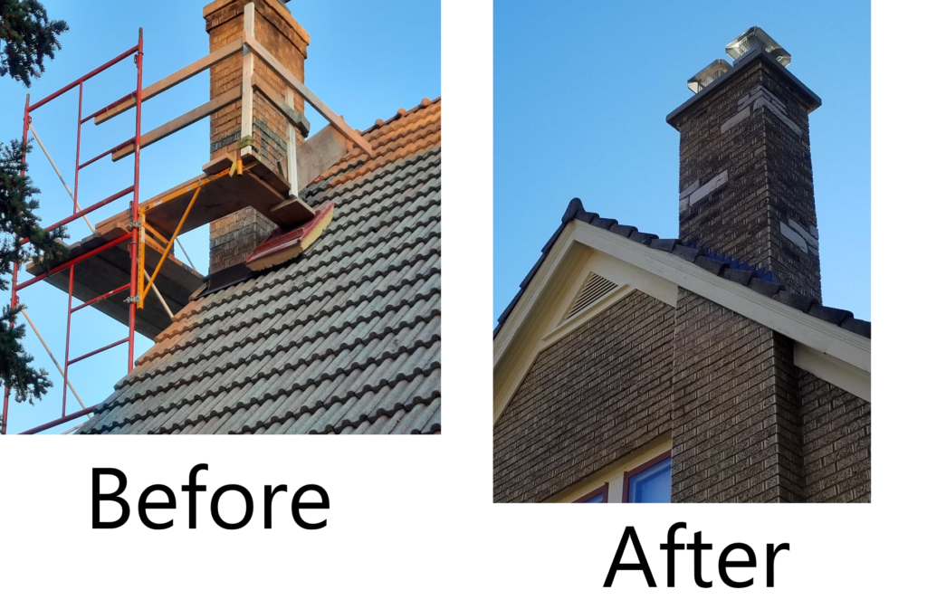 QRS Chimney Before After